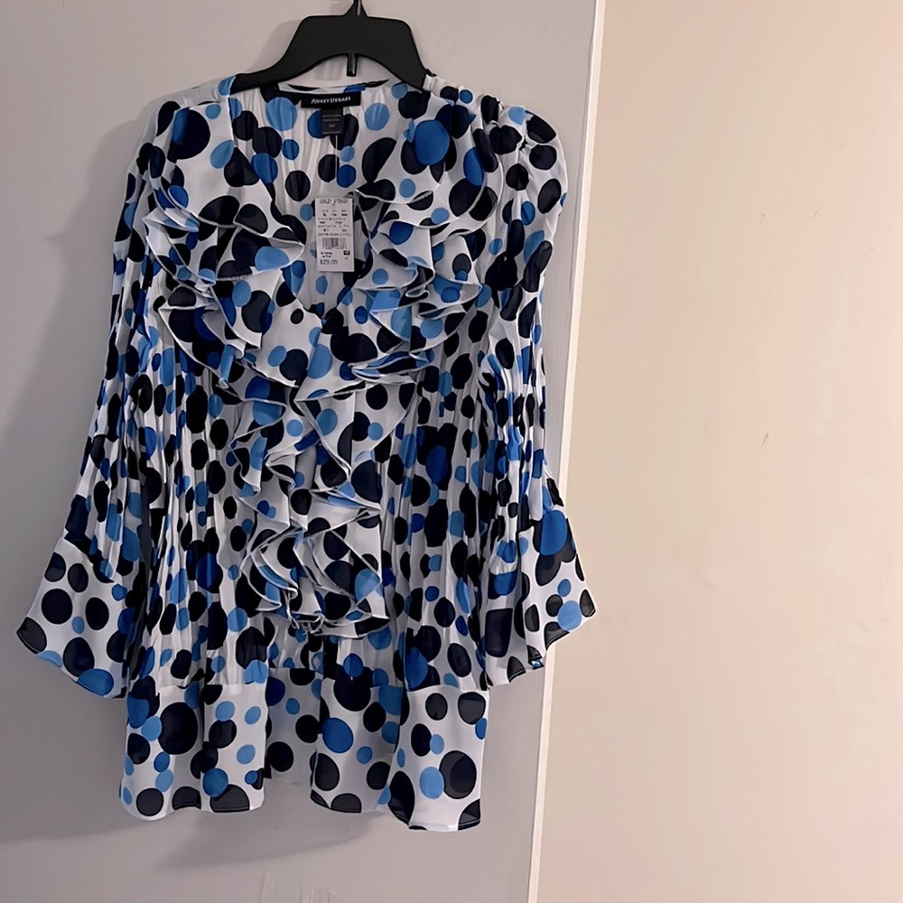 Poka Dot Blouse 18W